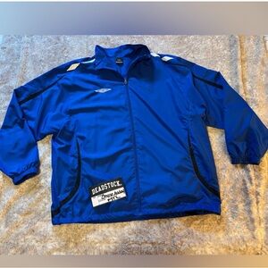 Umbro Royal Blue Jacket with Black Trim